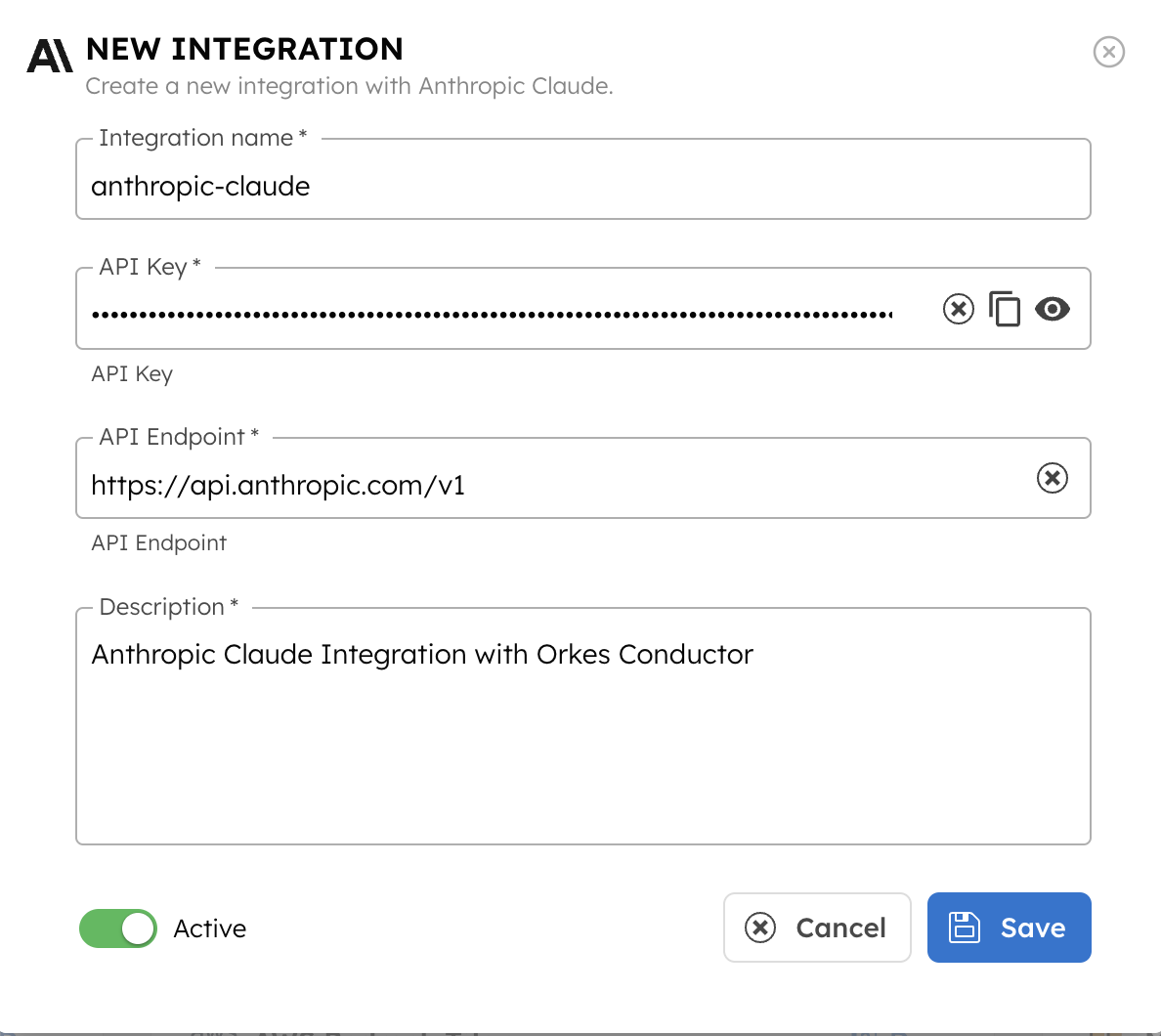 Anthropic Claude Integration with Orkes Conductor