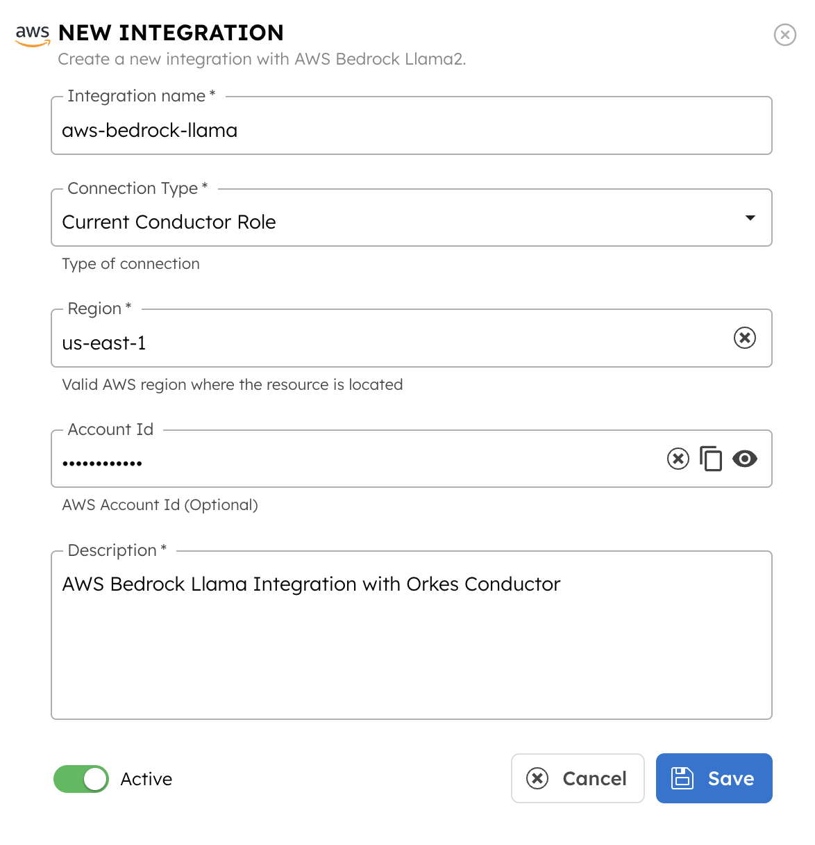 AWS Bedrock Llama3 Integration with Orkes Conductor