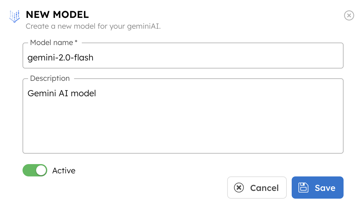 Create Google Gemini AI Integration Model