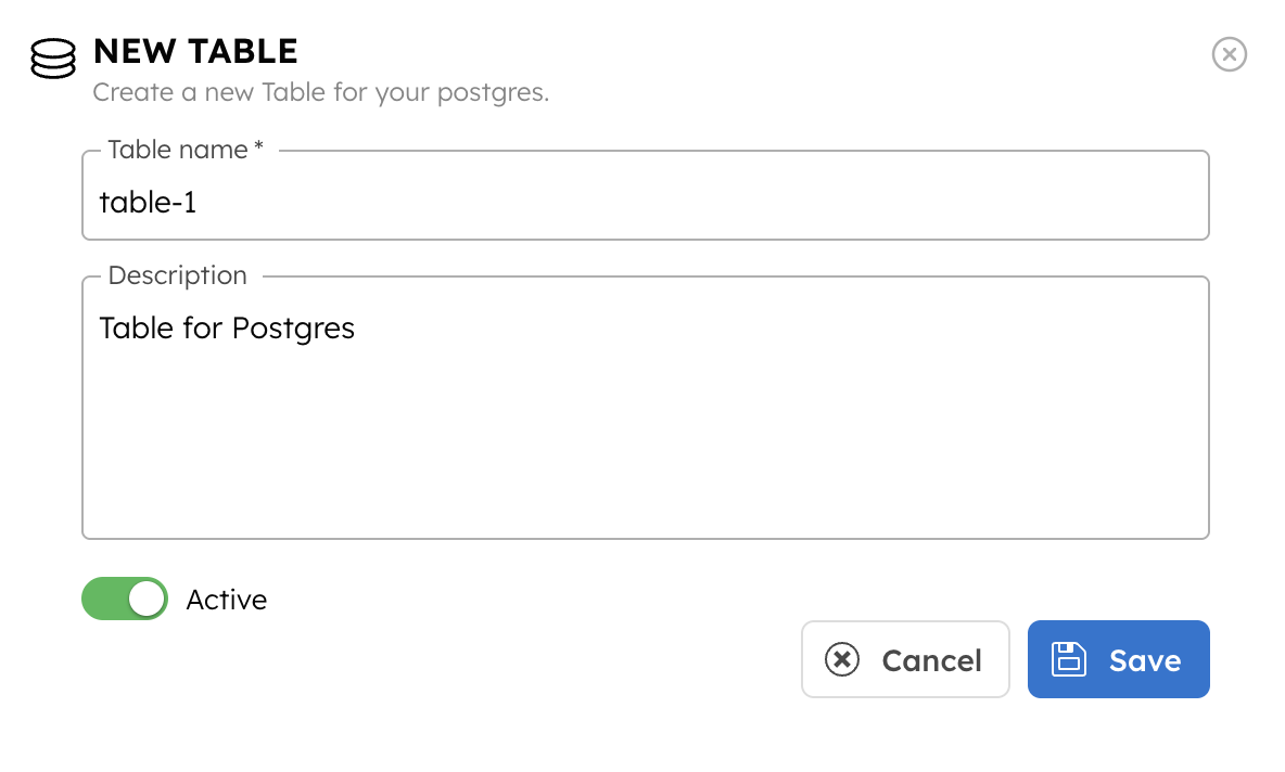 Create Relational Database Integration Table