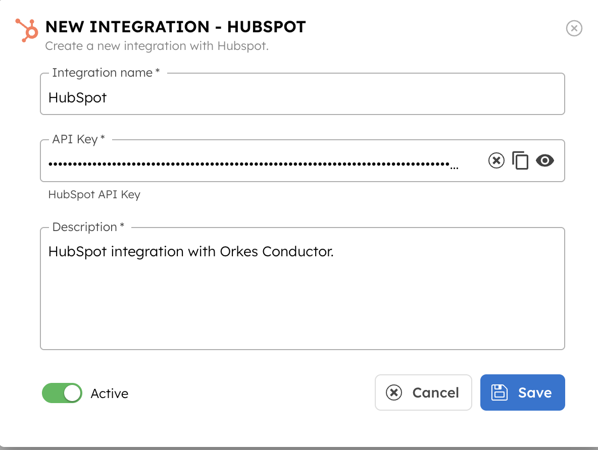 HubSpot Integration with Orkes Conductor