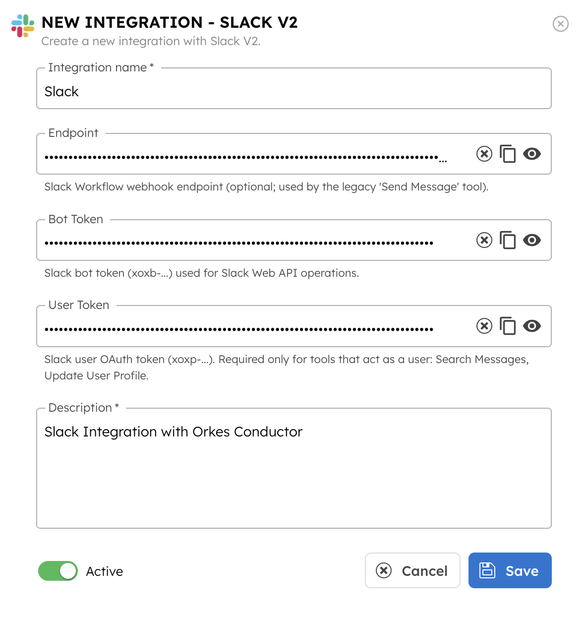 Slack Integration with Orkes Conductor