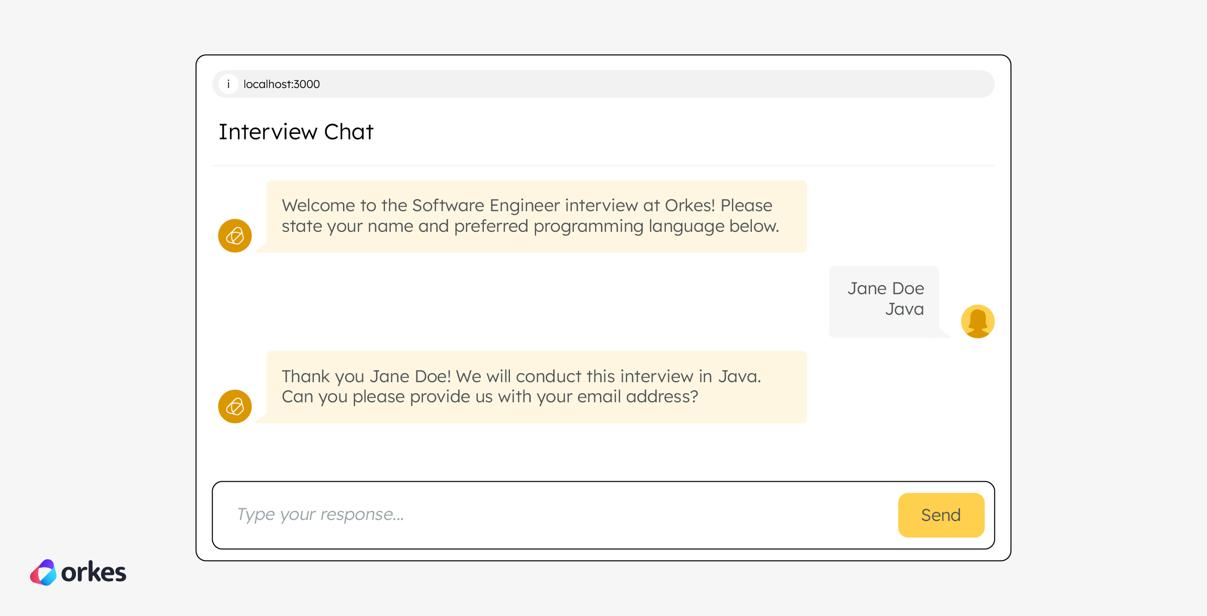 Agentic Interview App in Action