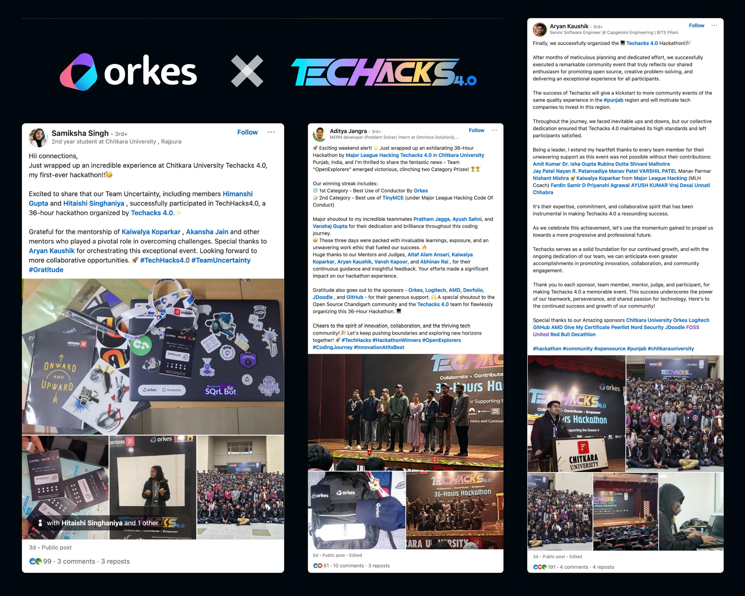 Orkes x TechHacks Community Response