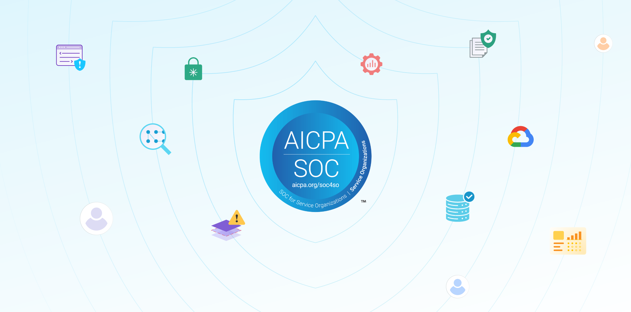 AICPA SOC certified — Orkes Cloud security artwork