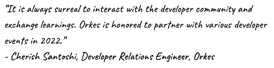 Quote on DevFest from DR