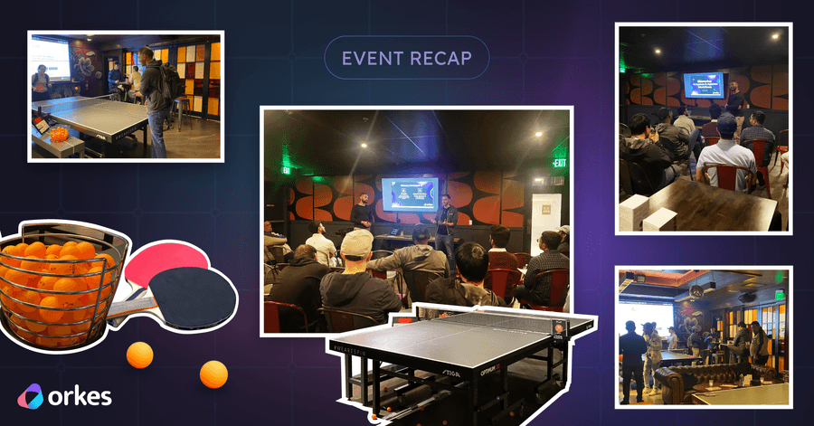 An image collage from the Seattle developer meetup.