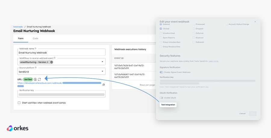 Webhook verification